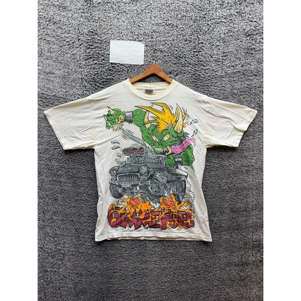 Vintage 1997 Metallica Gimme Fuel North American Tour 1998 T-Shirt White Size L